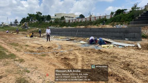 Devt-work-to-Taluk-Stadium-@-Belur